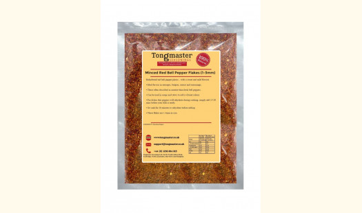Minced Red Bell Pepper Flakes (1-3mm)